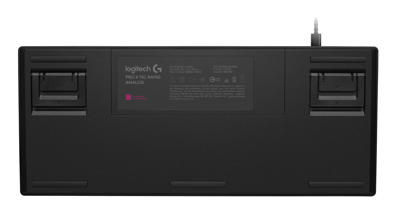Logitech G PRO X TKL RAPID – Gaming-Tastatur TKL – Mechanisch – USB-A – QWERTZ (CH) – RGB – Schwarz