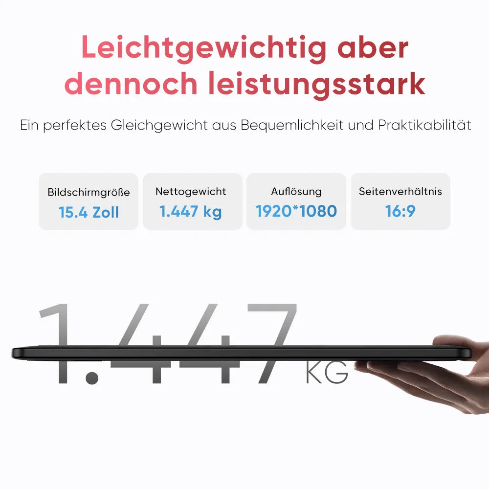 XPPen XP-PEN – Stiftdisplay Artist Pro 15.6 V2, schwarz, für Windows, macOS, Android und mehr