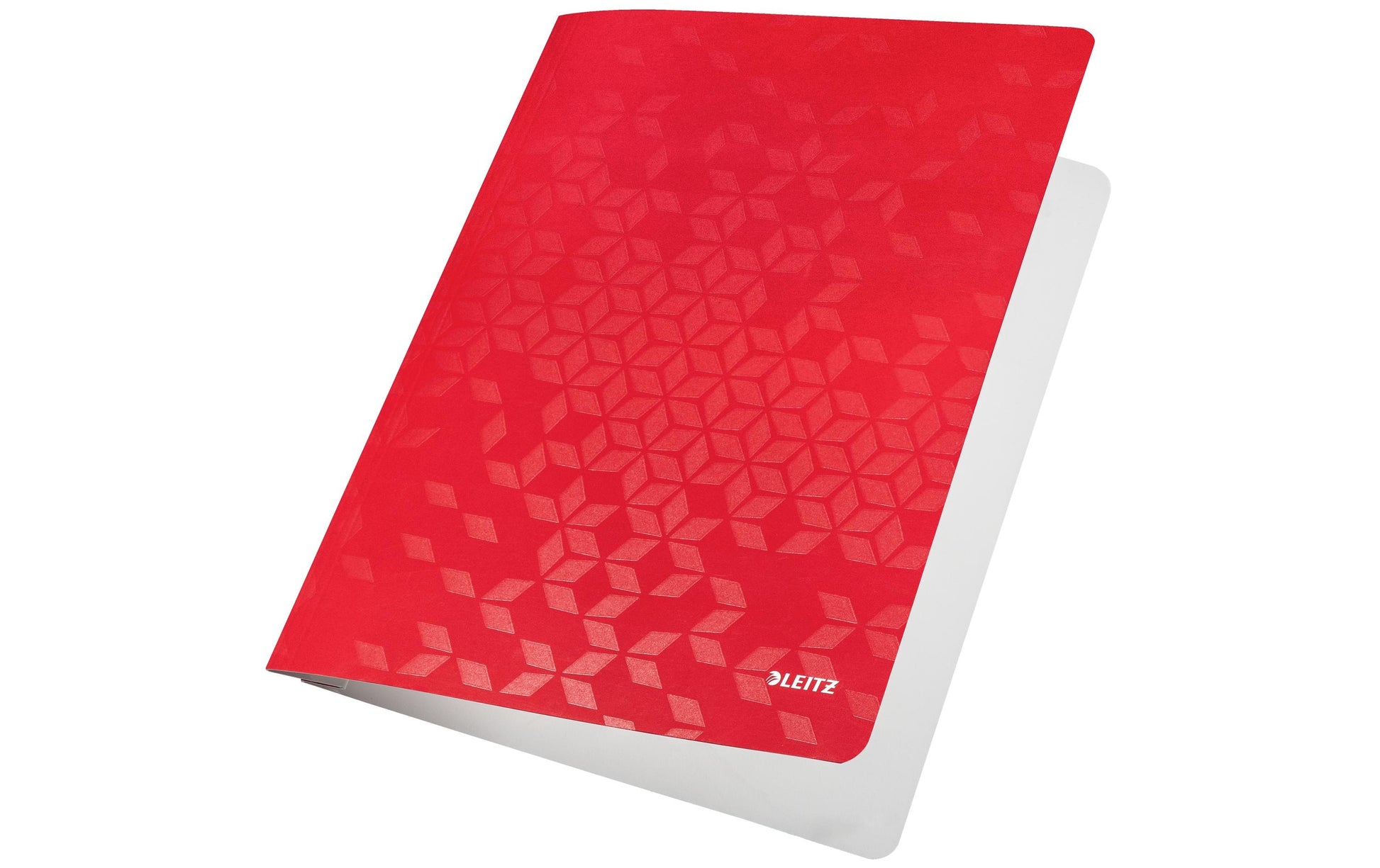 Leitz Wow Schnellhefter – A4, Karton, Rot, 300 g/m², 10 Stk.