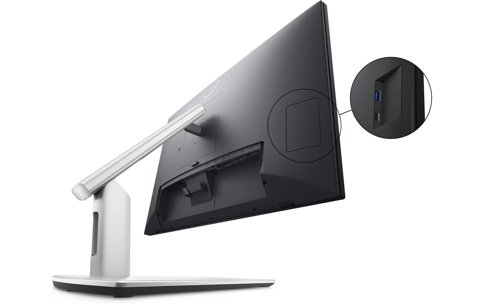 Dell P2424HT – Monitor, 23,8", 300 cd/m², USB-C, Eingebaute Lautsprecher, VESA 100 × 100, Schwarz/Silber