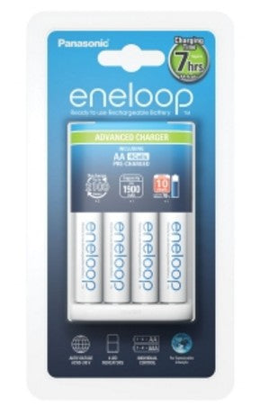 Panasonic eneloop K-KJ17MCC40E Ladegerät – für AA-Akkus (NiMH, NiCd)