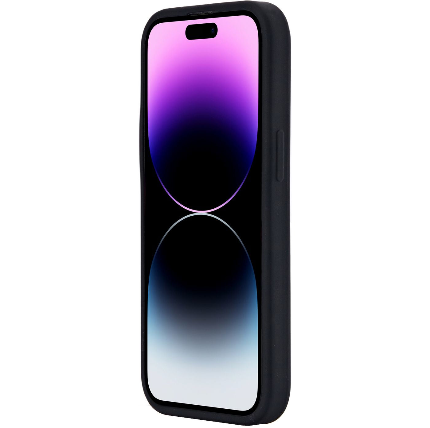 eSTUFF INFINITE RIGA (GRS) Backcover – für Apple iPhone 15, PC+Silikon+Mikrofaser, Schwarz