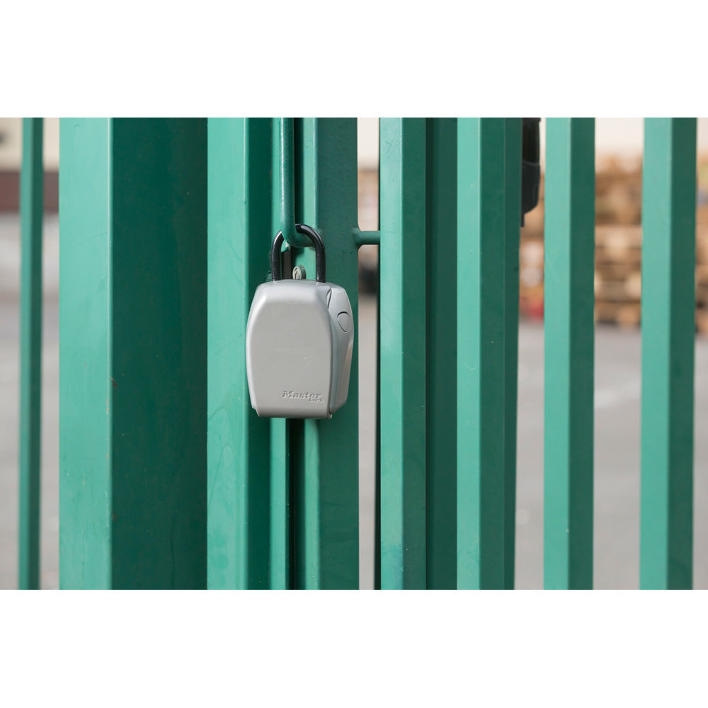 Master Lock 5414EURD – Schlüsseldepot, Zahlenschloss, Kunststoff, Grau