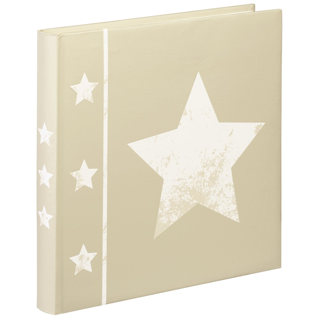 Hama Fotoalbum – für 300 × 300 mm, beige, mit Pergaminzwischenblättern, Karton