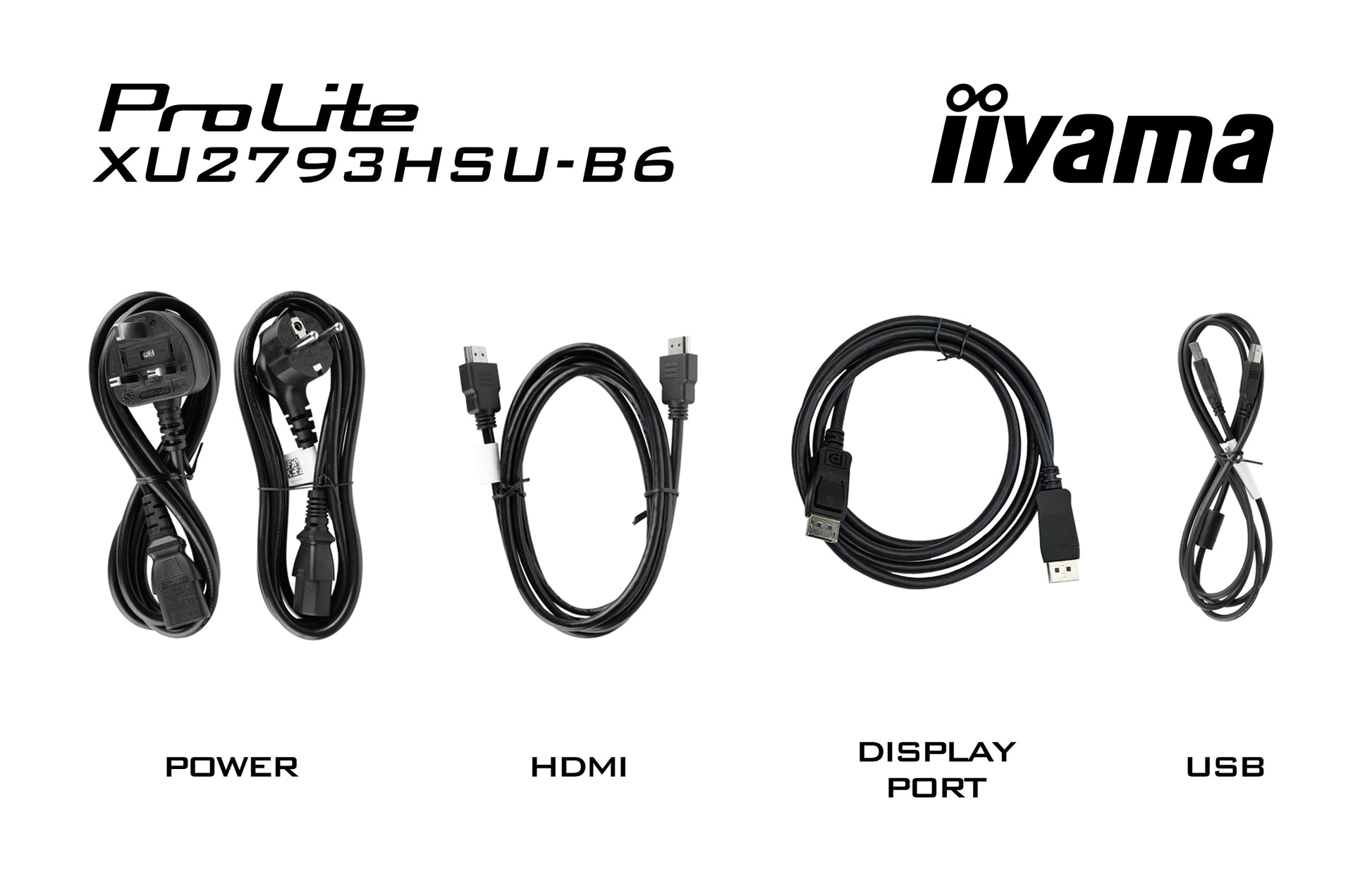 iiyama ProLite – XU2793HSU-B6, Integrierte Lautsprecher, 27"