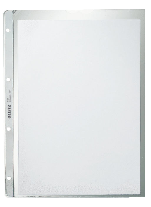Leitz Sichtmappe A4 – 100 Hüllen, Polypropylen, 130 µm