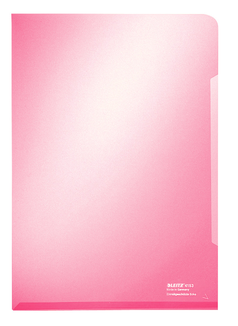 Leitz Premium Sichtmappe A4 – 100 Hüllen, mehrfarbig, PVC