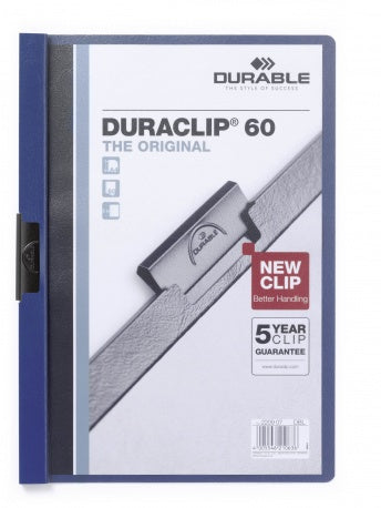 Durable Konferenzmappe – A4, Kunststoff, Dunkelblau