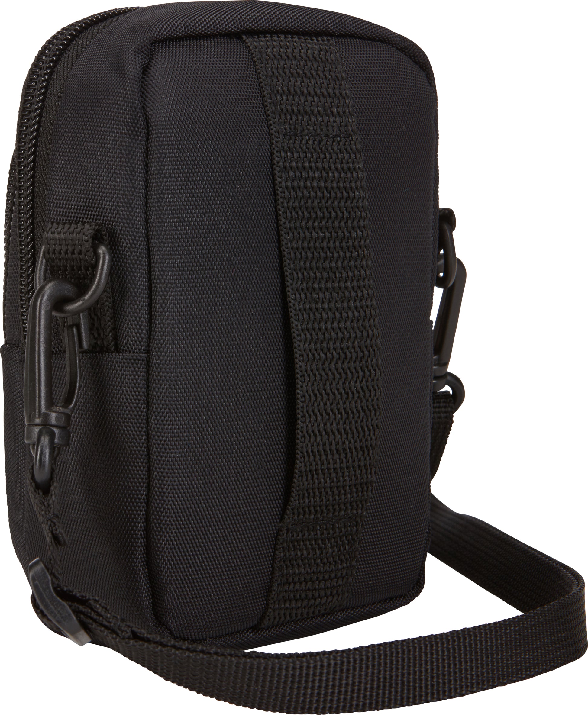 Case Logic DCB313K Kameratasche – Innenmaße 100 × 45 × 140 mm – Schwarz/Rot – für Point-and-Shoot-Kameras