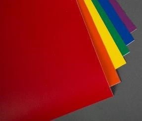 Silhouette Vinylfolie Samplerpack Basic – mehrfarbig – 30,5 × 30,5 cm – für Silhouette Schneideplotter