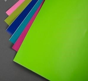 Silhouette Vinylfolie – 6 Stück – permanent – mehrfarbig – 305 × 305 mm – für Schneideplotter