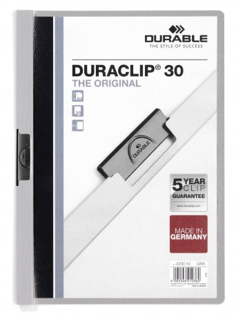 Durable Sichtbuch – A4, Grau, Kunststoff