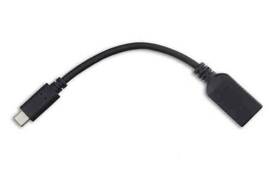 Targus USB-C auf USB-A Kabel – USB 3.2 Gen 1 (5 Gbit/s) – 0,15 m – Schwarz