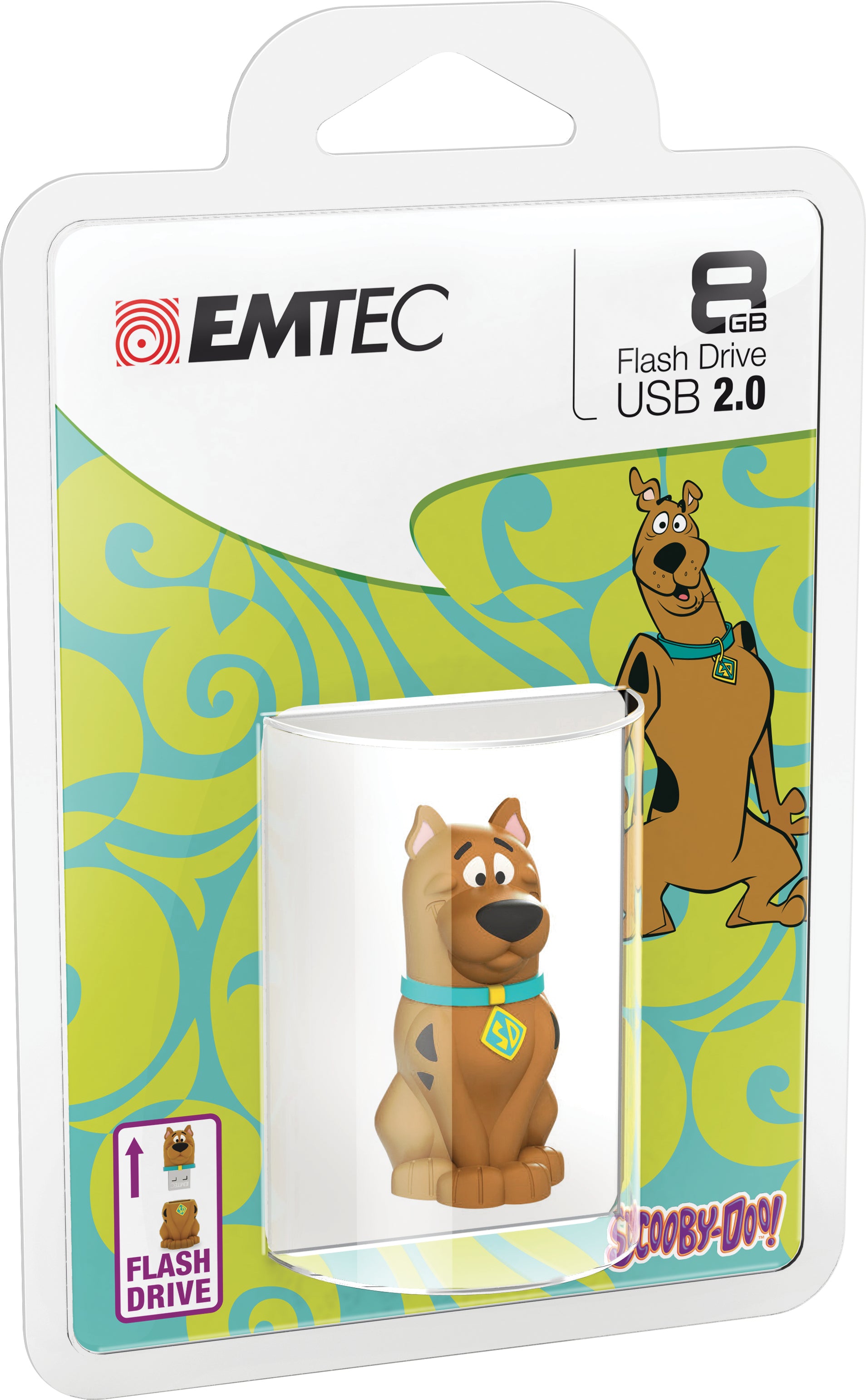 Emtec USB-Stick – 16 GB, USB 2.0, Scooby Doo