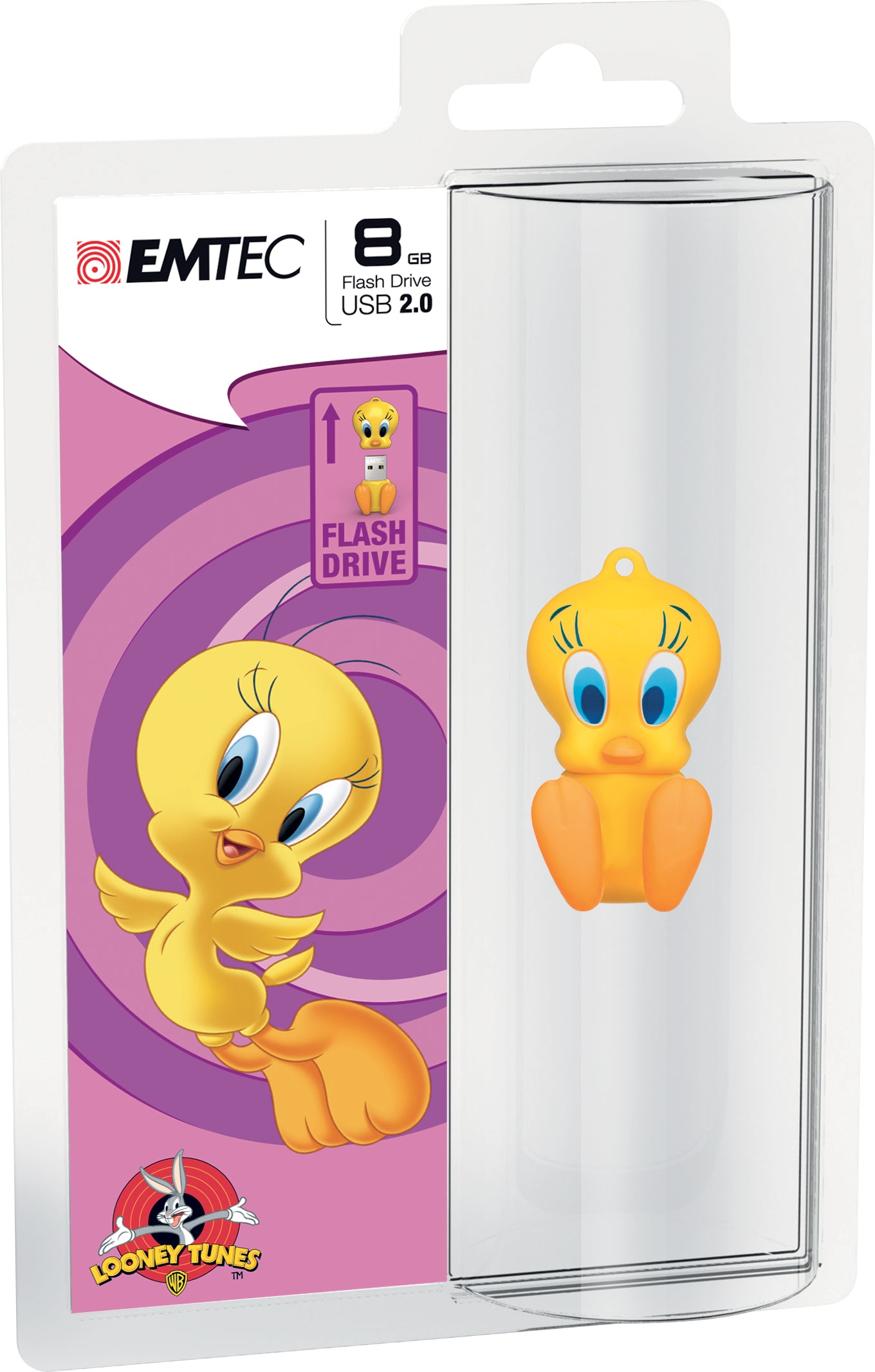 Emtec Cartoons USB-Stick – 16 GB, USB 2.0, Tweety