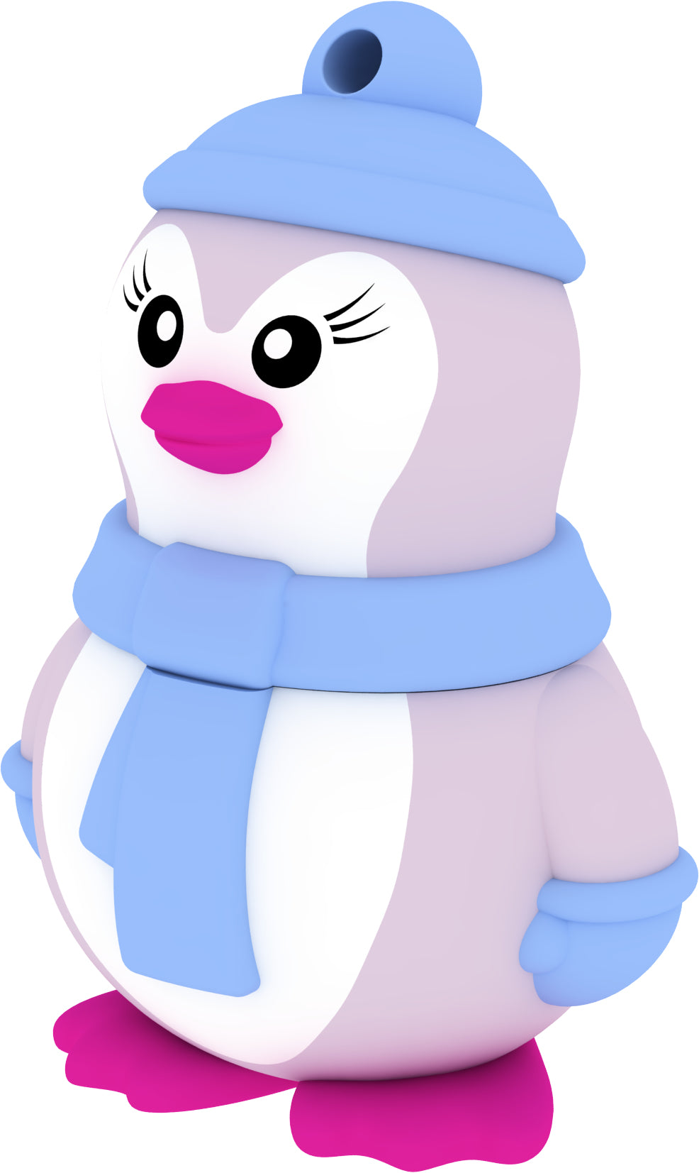 Emtec Animalitos Lady Penguin USB-Stick – 16 GB, USB 2.0, mehrfarbig
