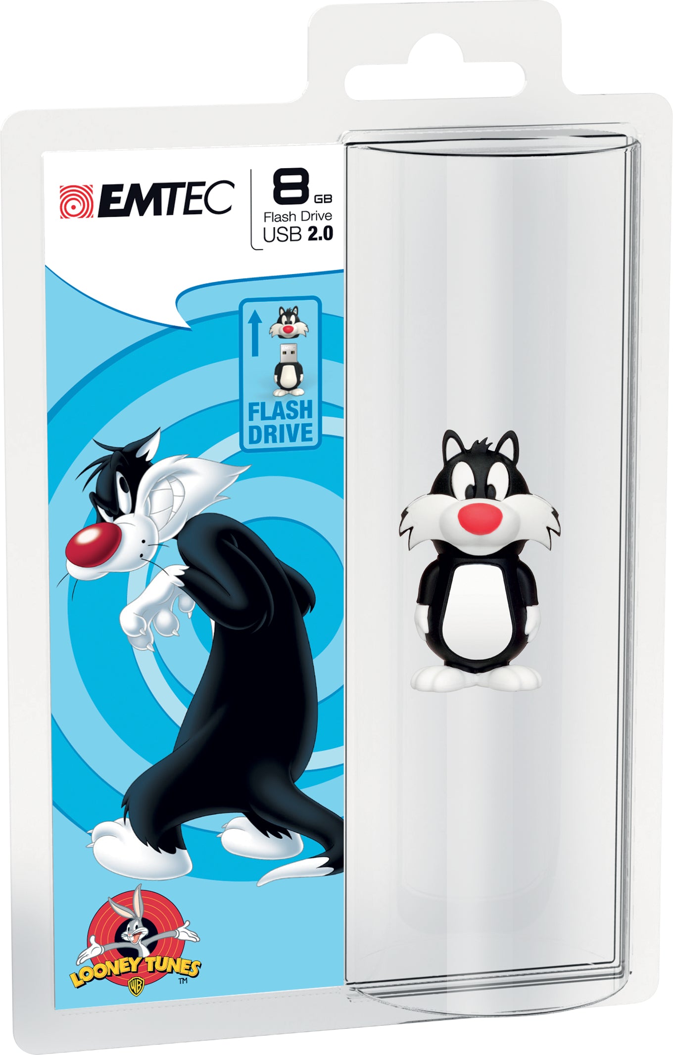 Emtec USB-Stick – 16 GB, USB 2.0, mehrfarbig