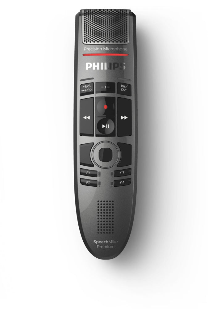 Philips SpeechMike Premium Touch SMP3700 – Diktiergerät, USB, Anthrazit