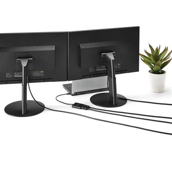 StarTech.com USB-Hub – USB-C, 2× DP, für Windows