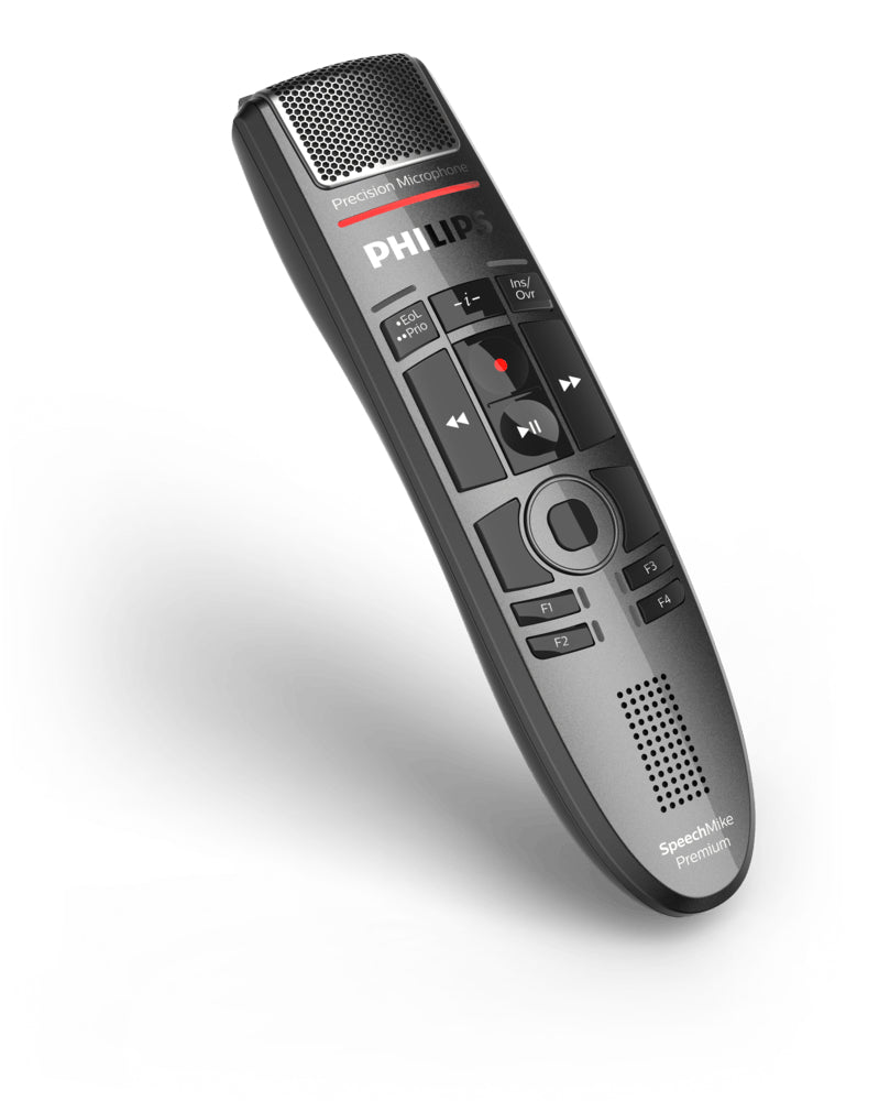Philips SpeechMike Premium Touch SMP3700 – Diktiergerät, USB, Anthrazit