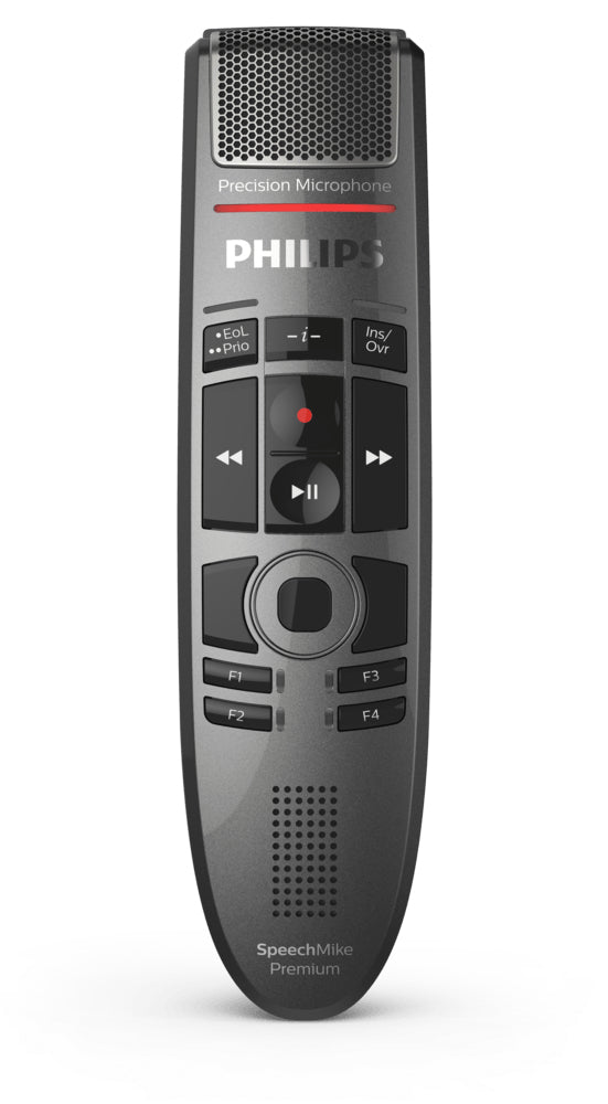 Philips SpeechMike Premium Touch SMP3700 – Diktiergerät, USB, Anthrazit