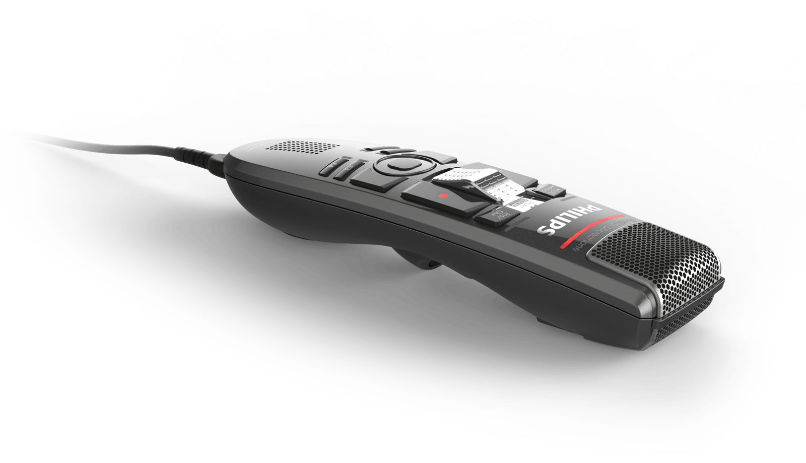 Philips SpeechMike Premium Touch SMP3710 – Diktiergerät, USB, Dunkelgrau