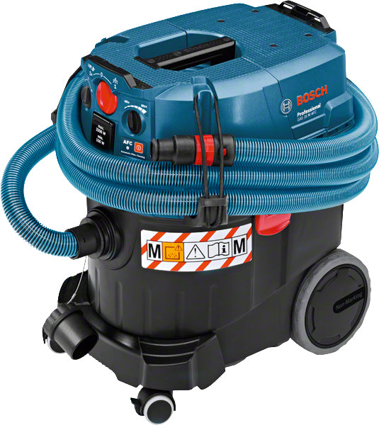Bosch Professionelle Absauganlage GAS 35 M AFC – 1380 W, 35 l, Netzbetrieb, Schlauch 5 m
