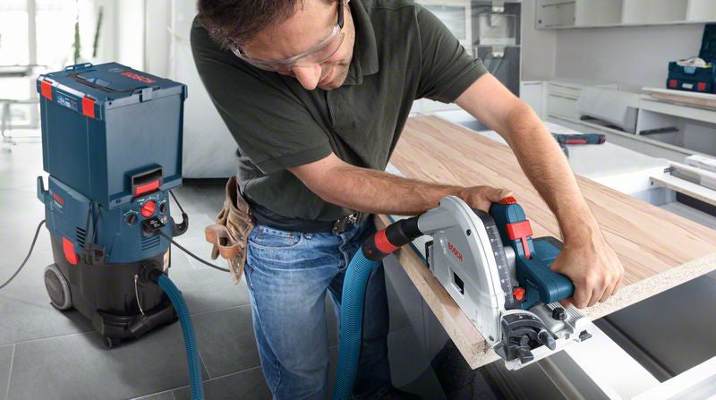 Bosch Professionelle Absauganlage GAS 35 M AFC – 1380 W, 35 l, Netzbetrieb, Schlauch 5 m