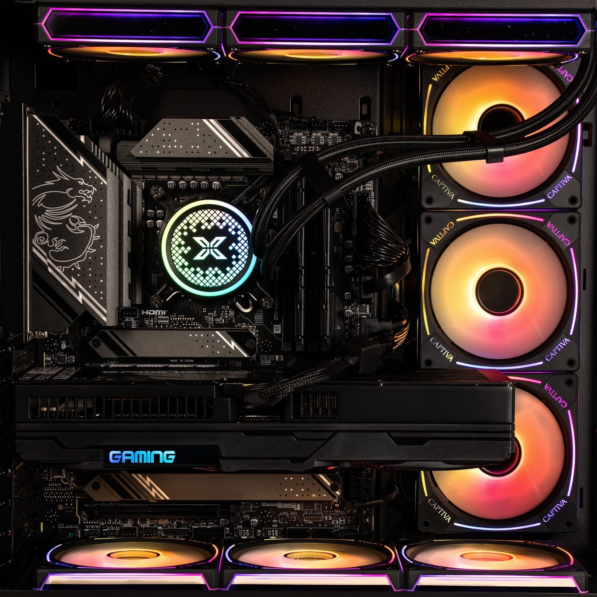 Captiva R95-398 Tower – AMD Ryzen 7 9800X3D, 64 GB RAM, 2 TB SSD, Windows 11 Home