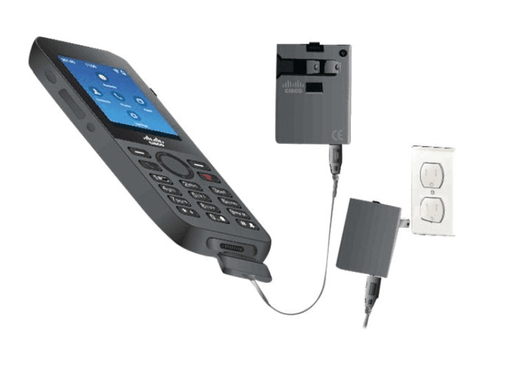 Cisco CP-MCHGR-8821-WMK – Wandhalterung (Multi-Charger), für IP Phone 8821/8821-EX, Schwarz/Grau