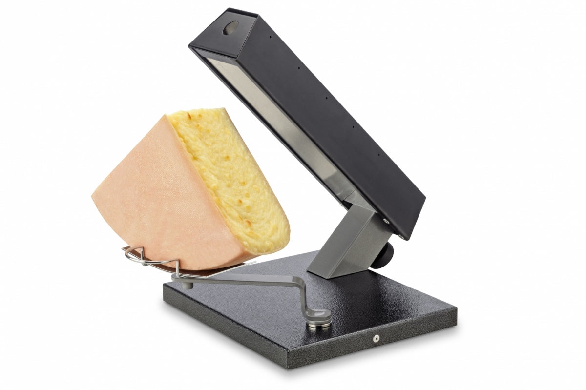 TTM Raclette-Gerät Party – 600 W, Plattengrösse 24 × 26 cm, schwenkbar – schwarz