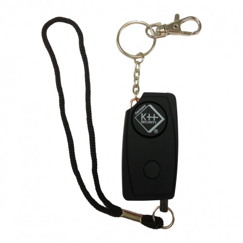 KH Security Notrufsender, Zug-Auslösung, 120 dB – schwarz