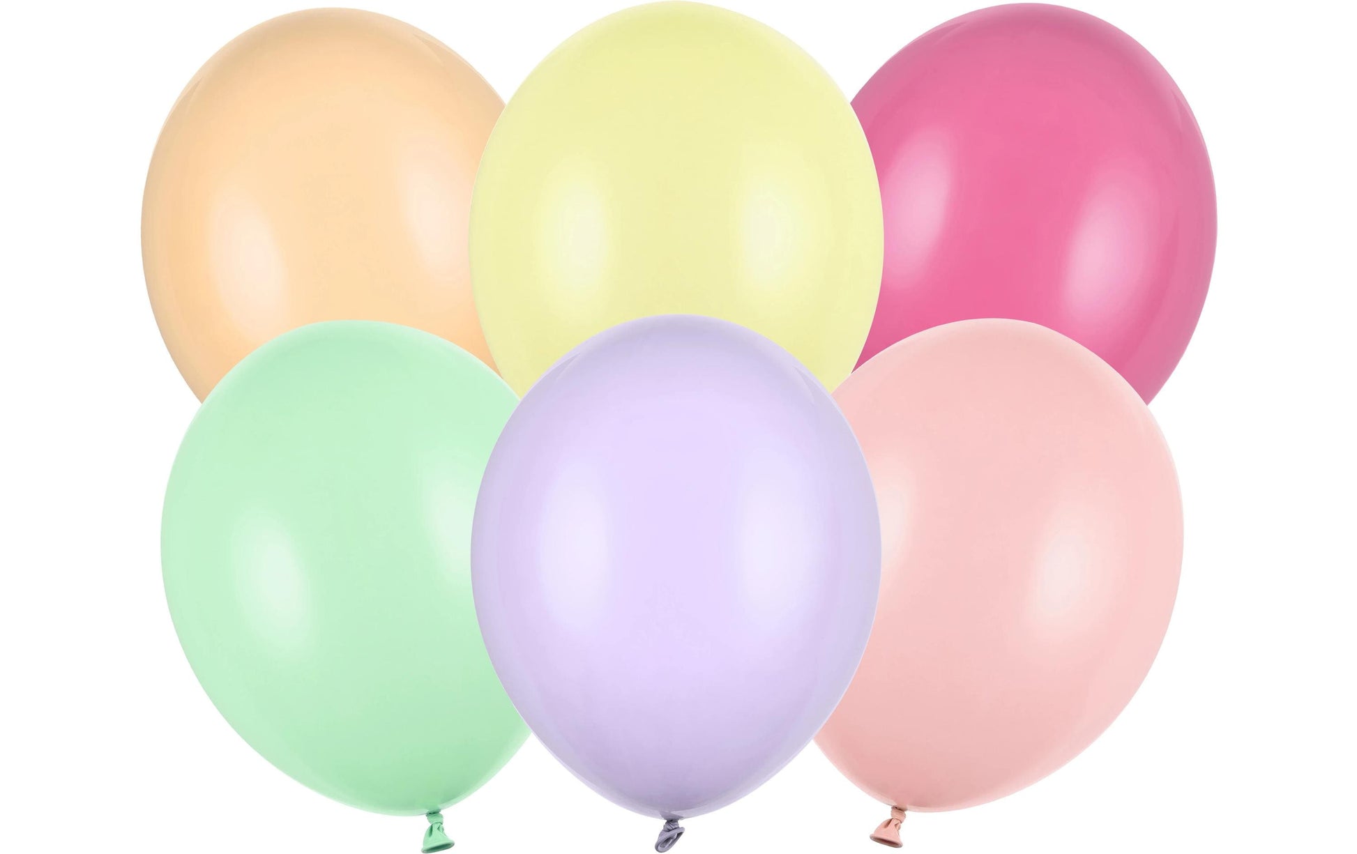 PartyDeco Luftballons – mehrfarbig – Ø 30 cm – Latex – 10 Stk