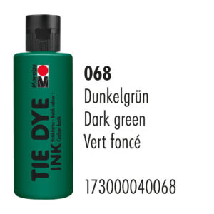 Marabu Textilfarbe – Dunkelgrün – 80 ml – für Stoff