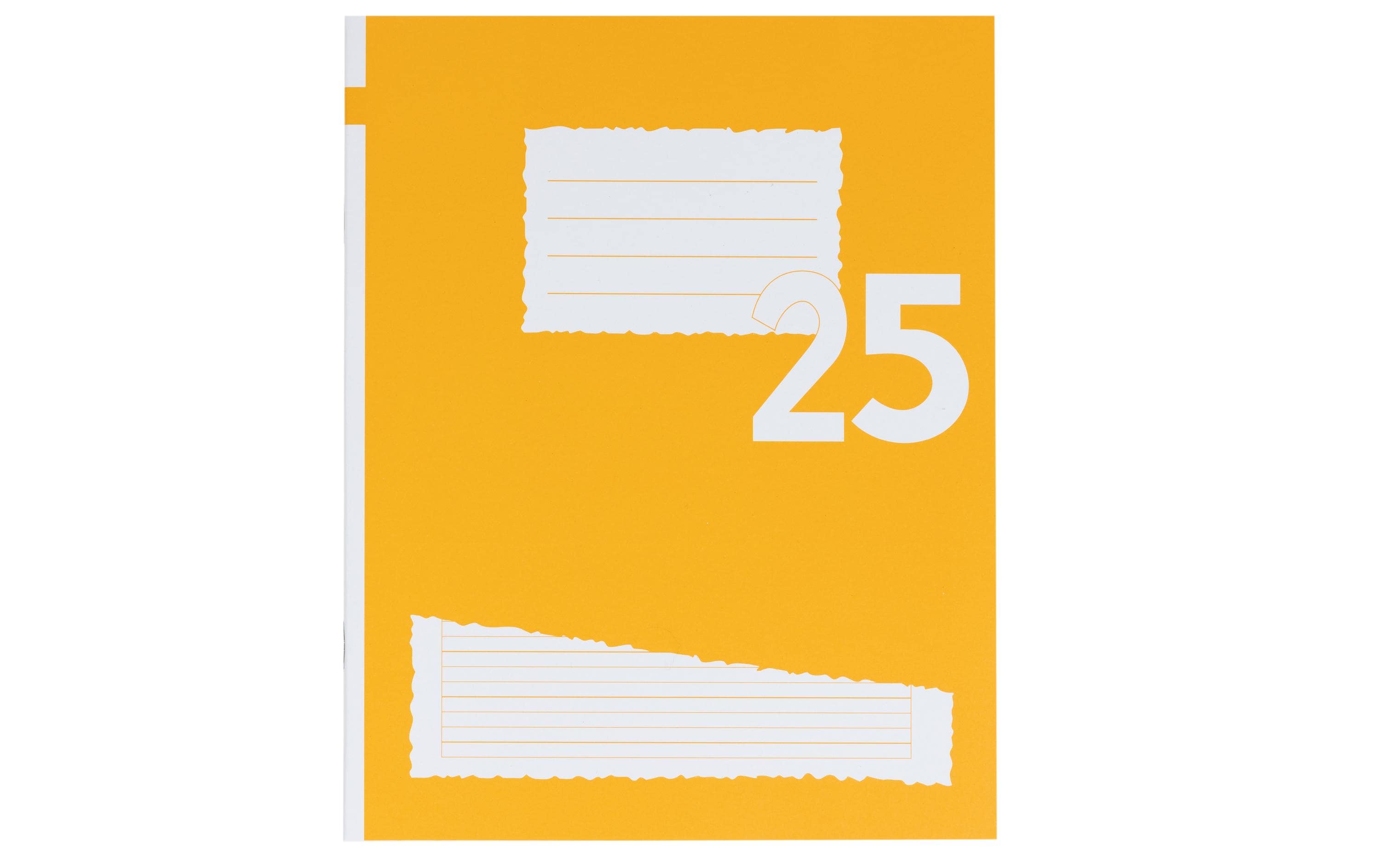 Office focus Schulheft – E5 – liniert 4 mm – 40 Seiten, 90 g/m² – FSC