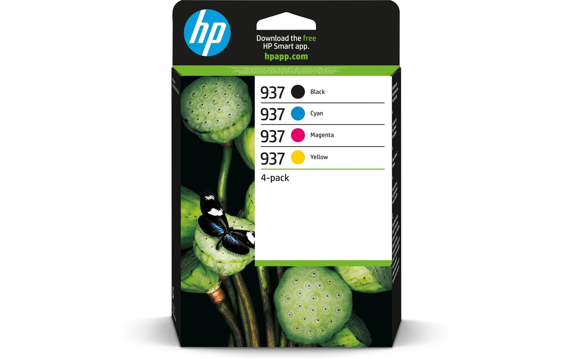 HP Tintenpatronen-Multipack 937, CMYK, 4er-Pack – für 937