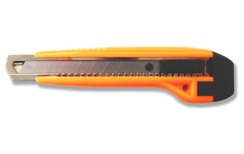 Buroline Büroline – Abbrechmesser 18 mm, Kunststoff, Orange, 1 Stk.