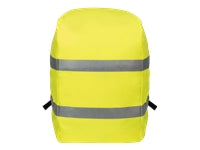 DICOTA Rucksack-Regenschutz – reflektierend, wasserfest – für Rucksäcke bis 610×290×388 mm – 65 l – Gelb