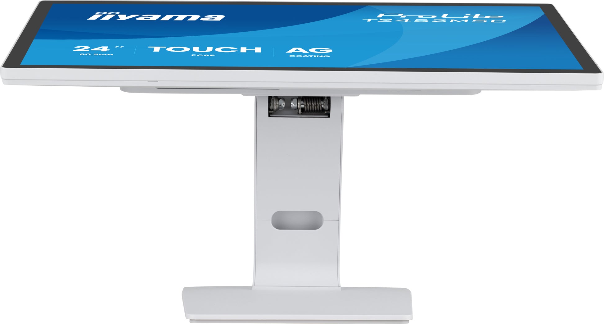 iiyama ProLite T2452MSC-W1AG 24" FHD PCAP 10-Touch – DisplayPort, USB, Weiss