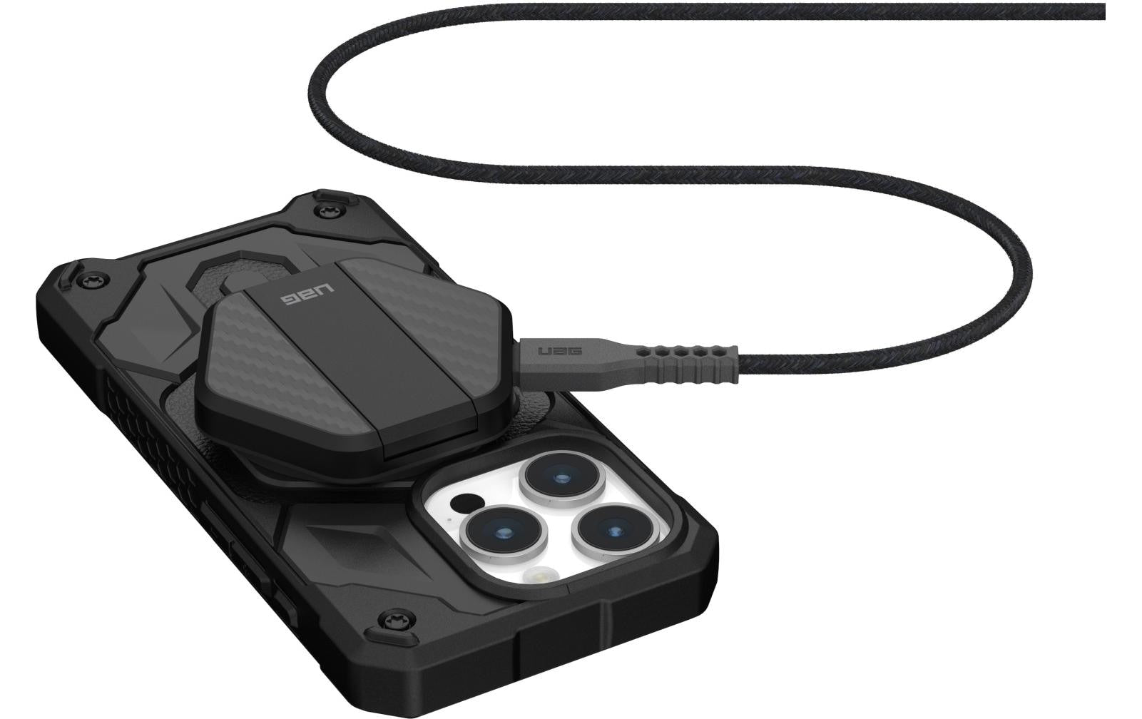 Urban Armor Gear UAG Ladeständer – 15 W, Qi, MagSafe-kompatibel – für Qi-kompatible Geräte