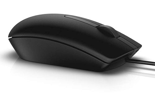 Dell Type-A Optical 1000 DPI – Beidhändig, Schwarz