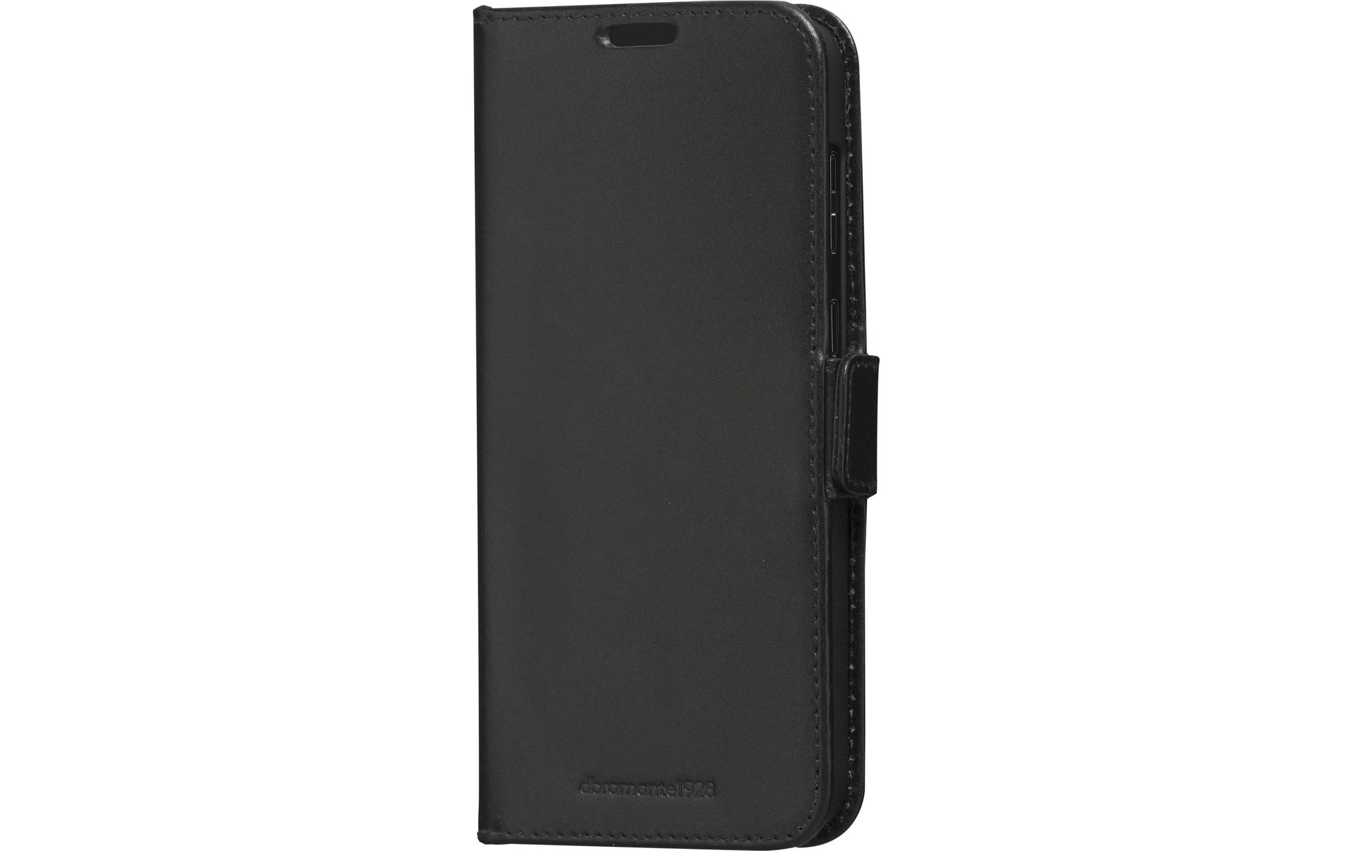 dbramante1928 Copenhagen Wallethülle – für Samsung Galaxy S24+, mit Ständer, 3 Kartenfächer, Leder, schwarz