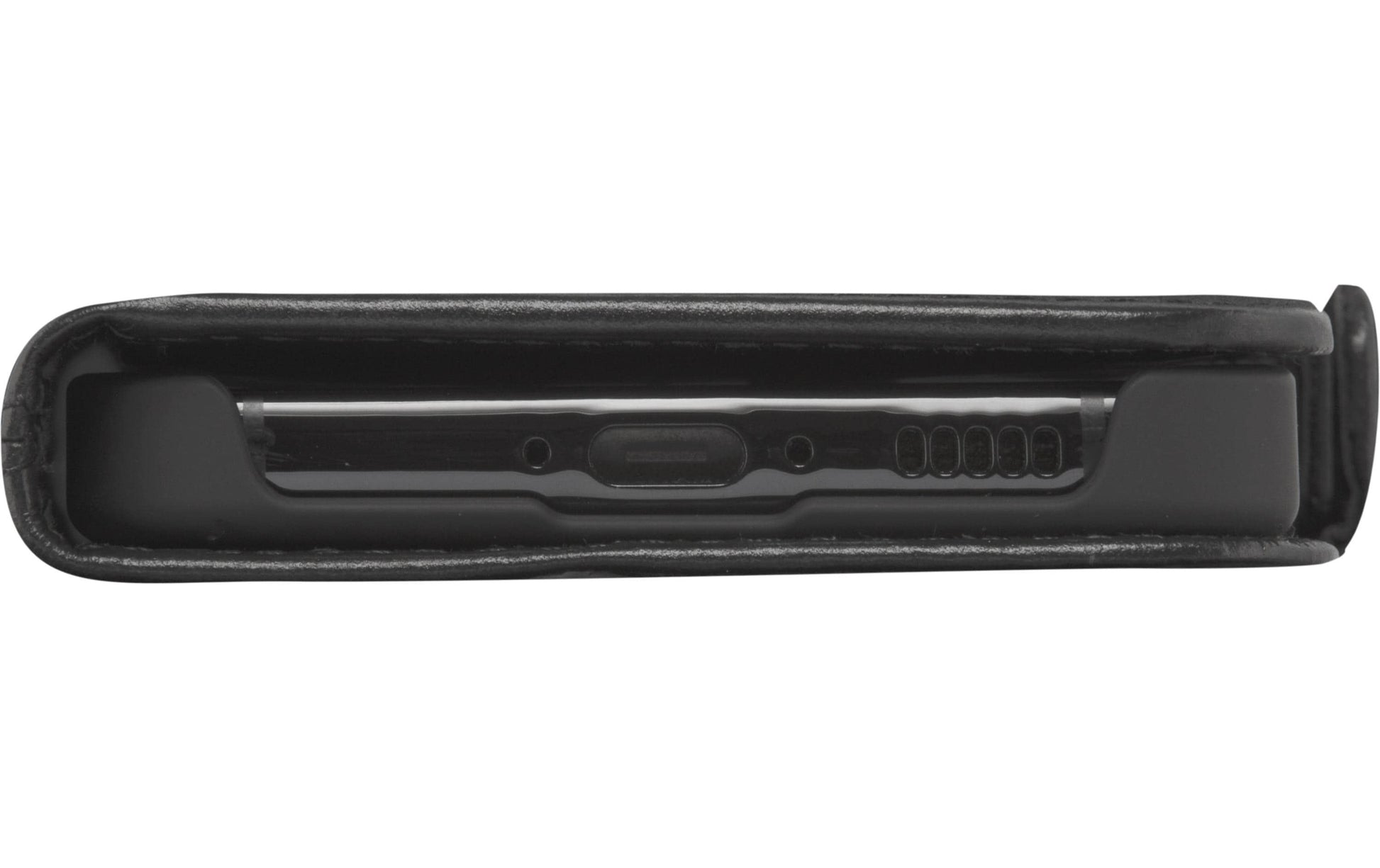 dbramante1928 Copenhagen Wallethülle – für Samsung Galaxy S24+, mit Ständer, 3 Kartenfächer, Leder, schwarz