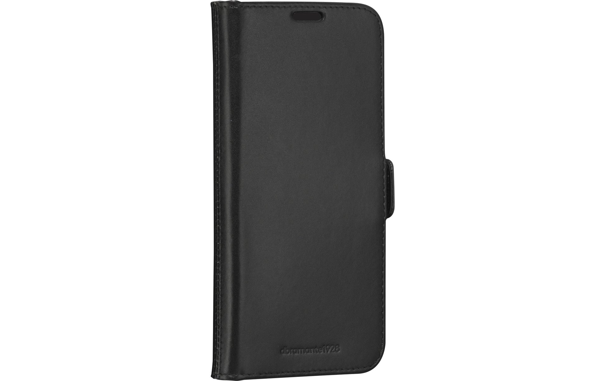 dbramante1928 Copenhagen Wallethülle – für Samsung Galaxy S24+, mit Ständer, 3 Kartenfächer, Leder, schwarz