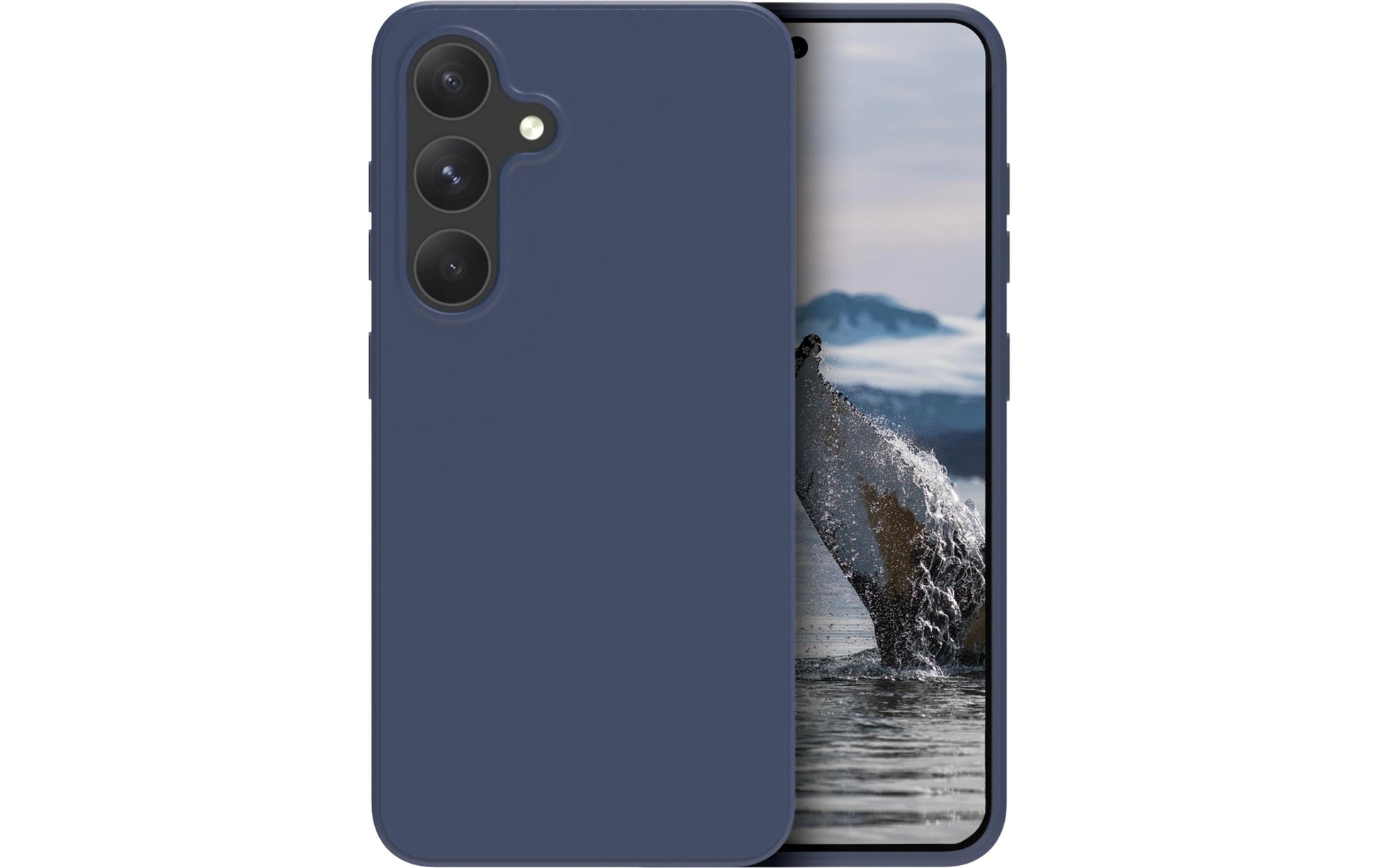 dbramante1928 Greenland Backcover – für Samsung Galaxy S24+, Recycling-Kunststoff, Blau