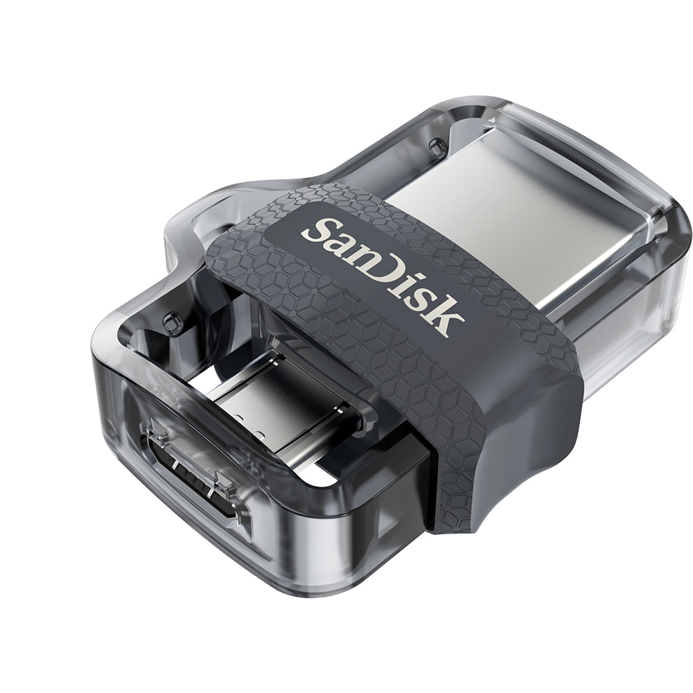 SanDisk Ultra Dual Drive m3.0 USB-Stick – 128 GB, USB 3.0, Dual-Connector