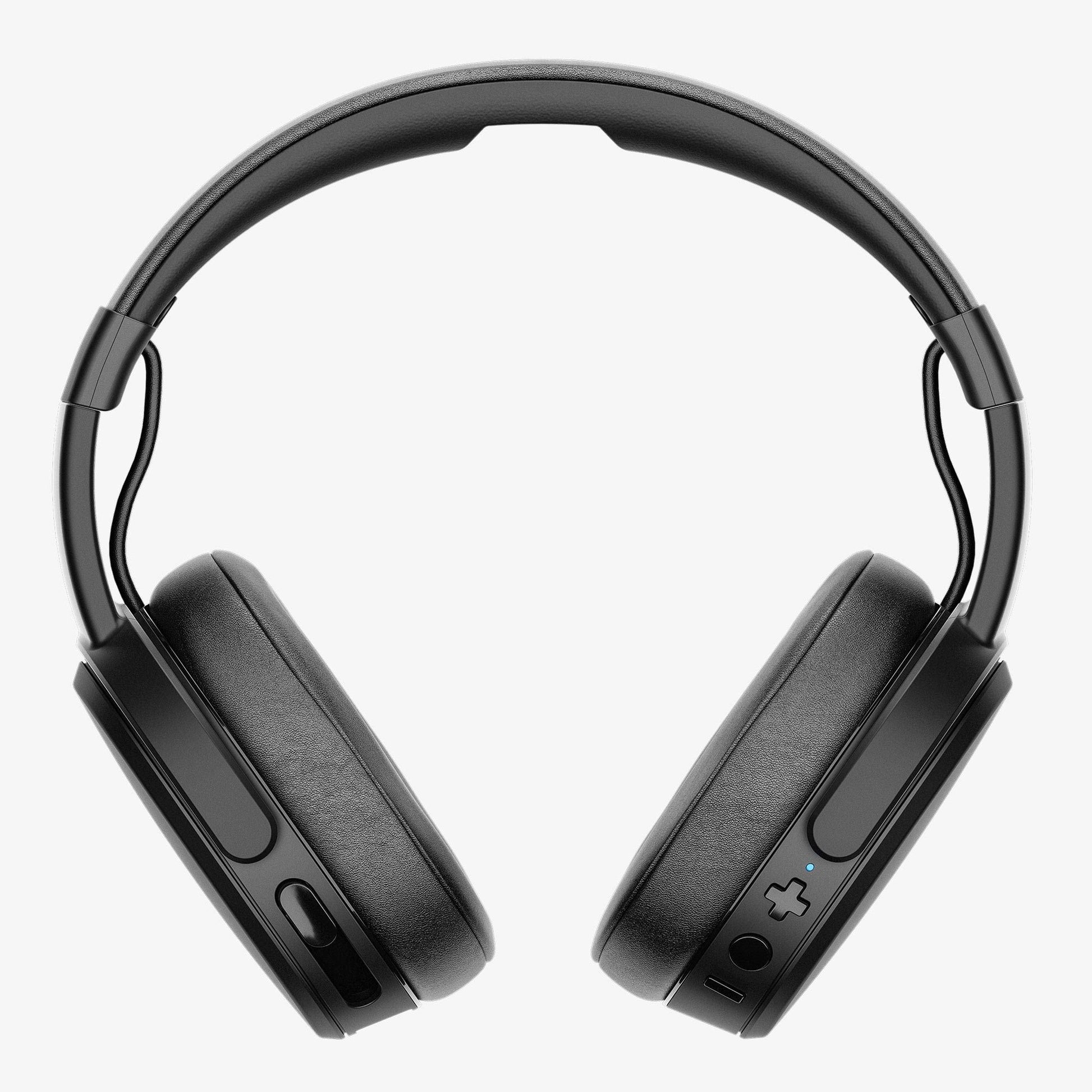 Skullcandy Crusher Over-Ear Kopfhörer – Stereo, Kabel + BT, 3,5 mm Klinke, USB, Schwarz