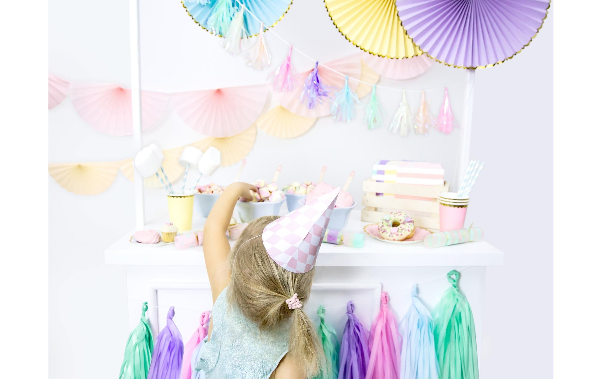 PartyDeco Trinkbecher, Papier/Karton – 2,2 dl, Rosa – 6 Stk.