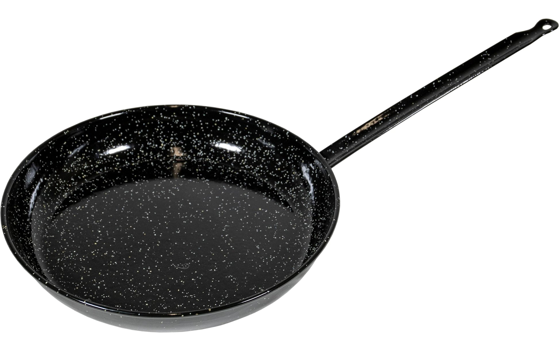 Garcima Ø 34 cm – Stahl, Emaille, für Induktion, Gas, Glaskeramik u. a., Schwarz