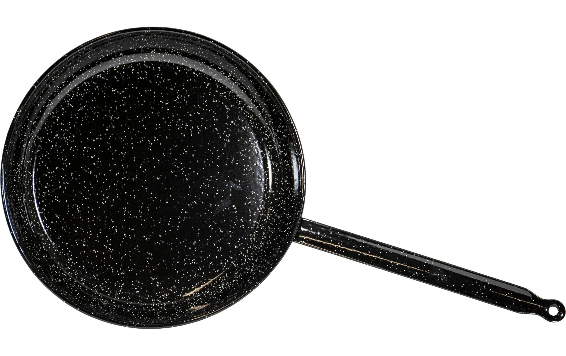 Garcima Ø 34 cm – Stahl, Emaille, für Induktion, Gas, Glaskeramik u. a., Schwarz